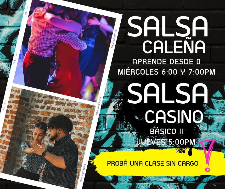 Aprende salsa caleña y cubana