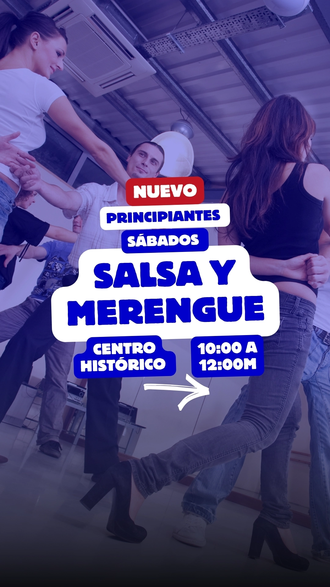 Clases de Salsa y Merengue para principiantes en La Candelaria Bogotá